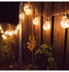 Aurora PRO Vintage Solar Lichterkette (10 Glühb.) - 
