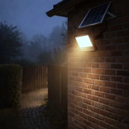 Emberlight Solar-Flutlicht mit Fernbedienung (2000 LM) - 