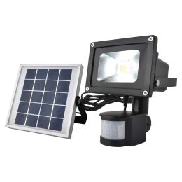 Clearview Solarscheinwerfer mit Sensor (1000 Lumen) - Winter Solarbeleuchtung