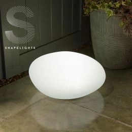 ShapeLights ovale Lampe (40cm) Solar/USB (einstellbarer Lichtfarbe) - SOLARLAMPEN