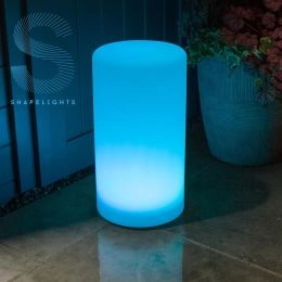 ShapeLights Zylinderlampe (40cm) Solar/USB (einstellbarer Lichtfarbe) - SOLARLAMPEN